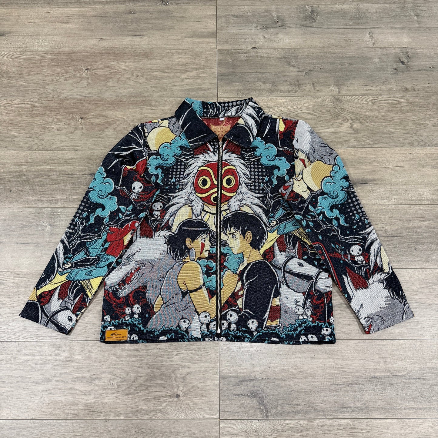 RDMCLOTHINGART tapestry hoodie MONONOKE TAPESTRY JACKET