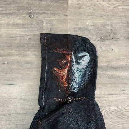 MORTAL COMBAT TAPESTRY HOODIE - RDMCLOTHINGART
