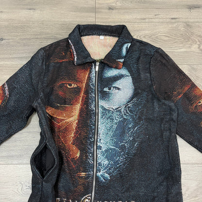 MORTAL COMBAT TAPESTRY JACKET - RDMCLOTHINGART
