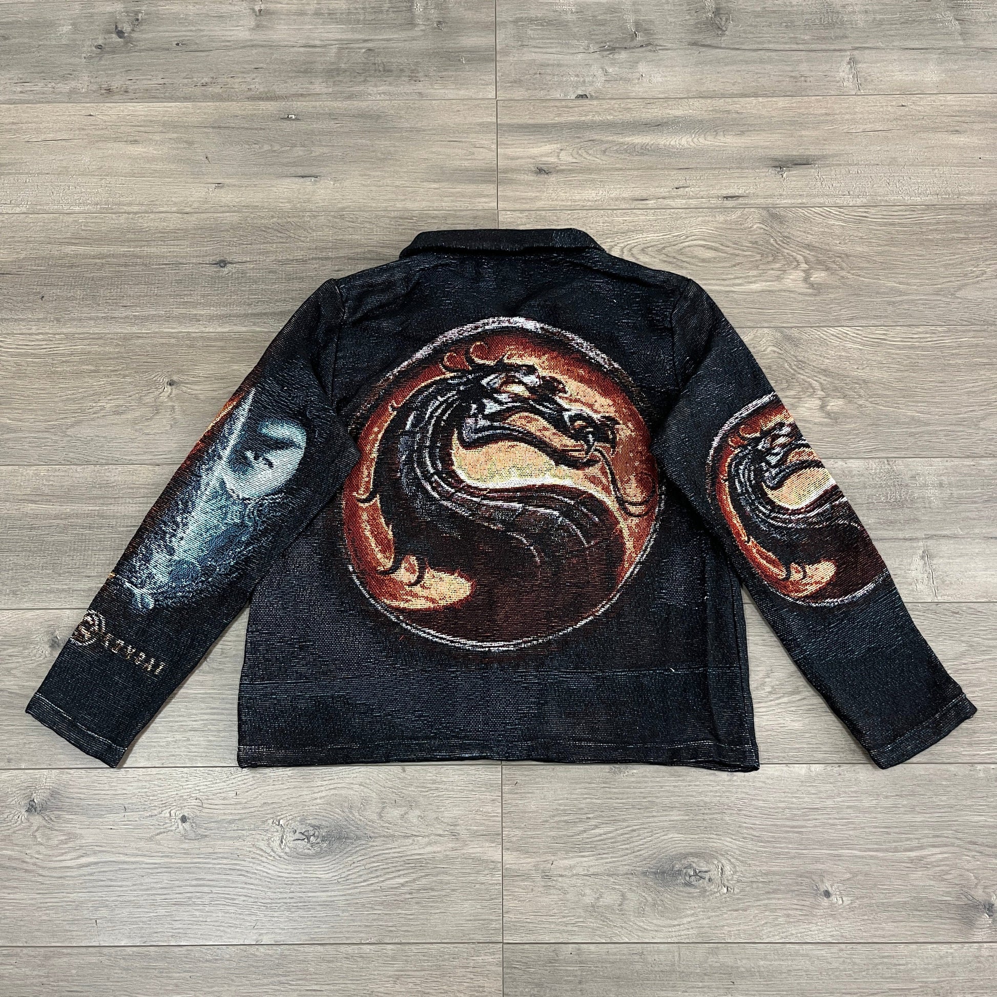 MORTAL COMBAT TAPESTRY JACKET - RDMCLOTHINGART