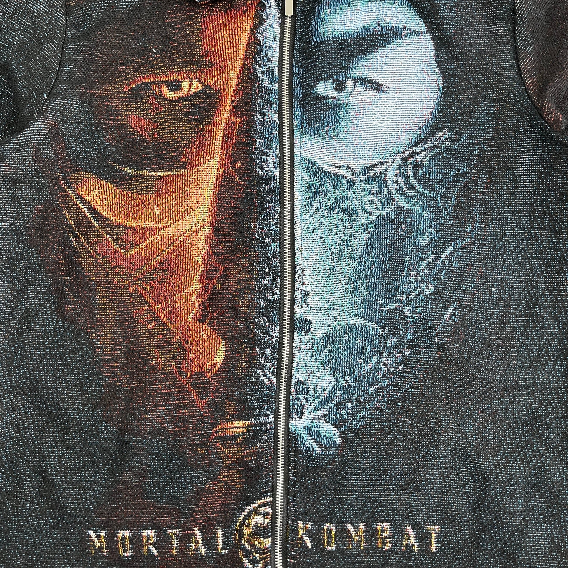 MORTAL COMBAT TAPESTRY JACKET - RDMCLOTHINGART