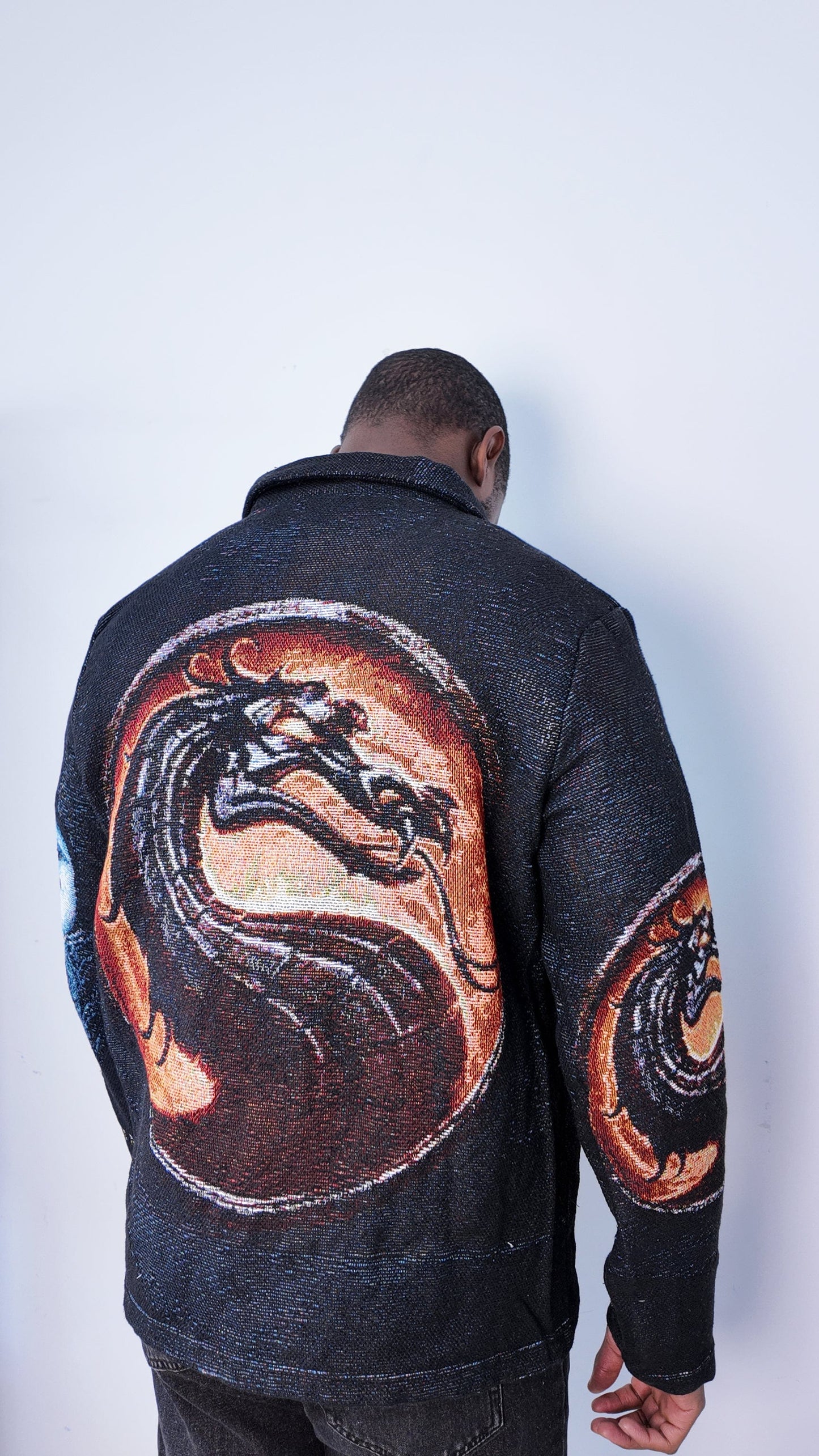MORTAL COMBAT TAPESTRY JACKET - RDMCLOTHINGART