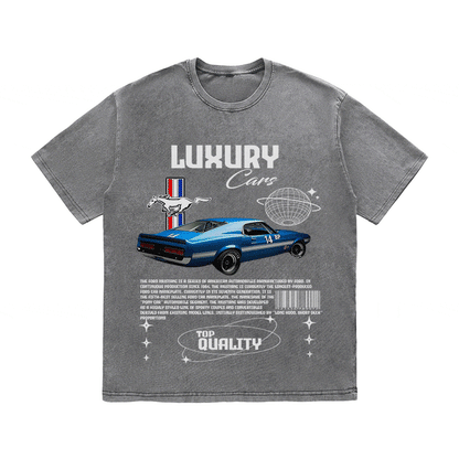 RDMCLOTHINGART tapestry hoodie MUSTANG HEAVY WEIGHT COTTON TEE-9108