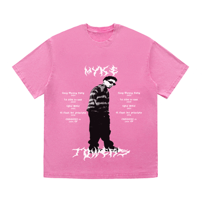 RDMCLOTHINGART tapestry hoodie MYKE TOWERS HEAVY WEIGHT COTTON TEE-8887