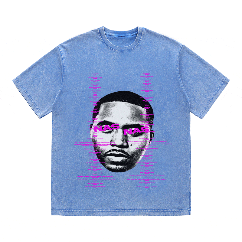 RDMCLOTHINGART tapestry hoodie NAS HEAVY WEIGHT COTTON TEE-8940