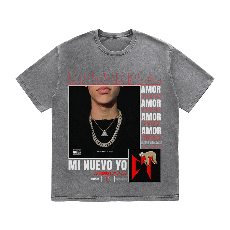 RDMCLOTHINGART tapestry hoodie NATANAEL CANO 2 HEAVY WEIGHT COTTON TEE-9009