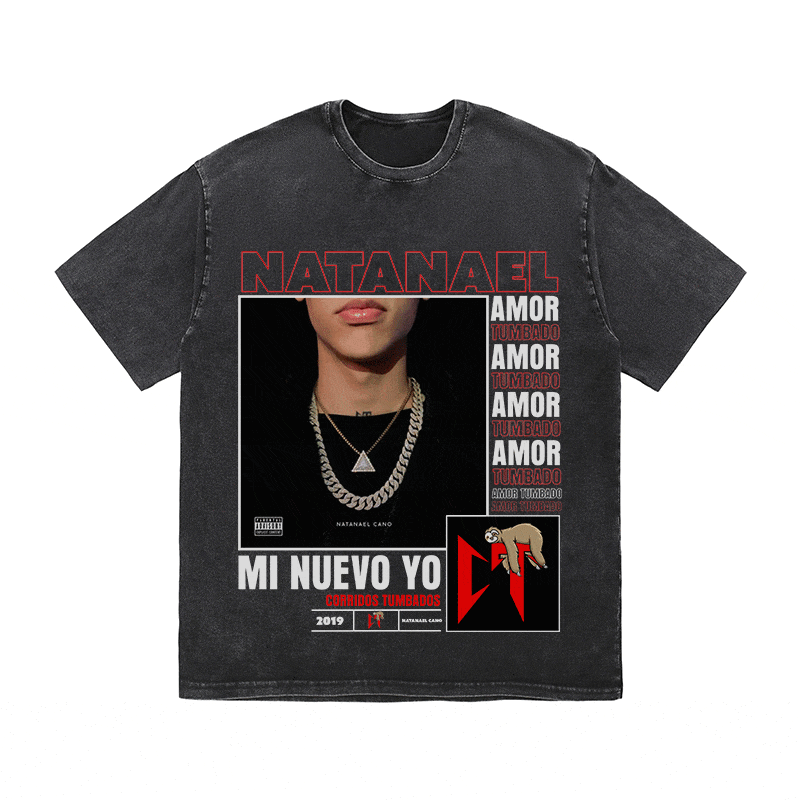 RDMCLOTHINGART tapestry hoodie NATANAEL CANO 2 HEAVY WEIGHT COTTON TEE-9009