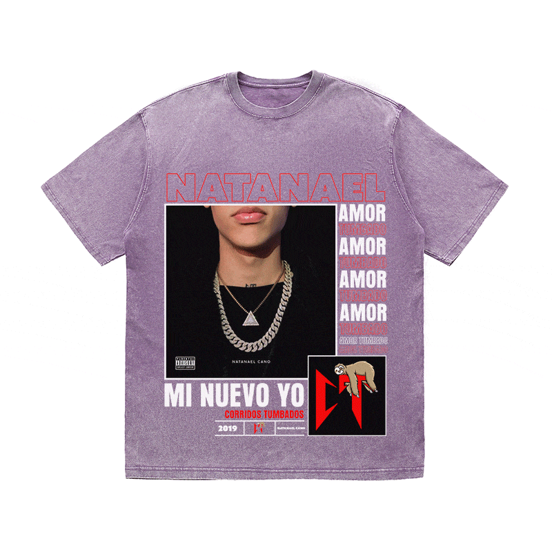 RDMCLOTHINGART tapestry hoodie NATANAEL CANO 2 HEAVY WEIGHT COTTON TEE-9009