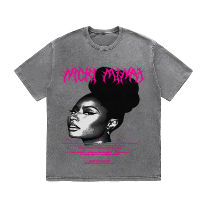 RDMCLOTHINGART tapestry hoodie NCKI MINAJ HEAVY WEIGHT COTTON TEE-8888