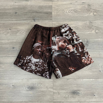 RDMCLOTHINGART tapestry hoodie NEW 2PAC TAPESTRY SHORTS