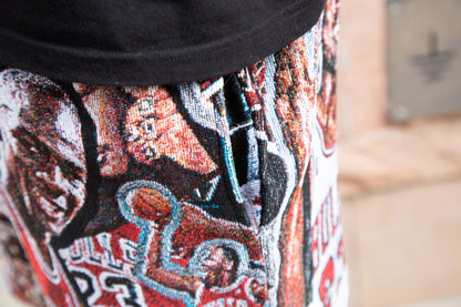 NEW MJ COLLECTION TAPESTRY SHORTS - RDMCLOTHINGART