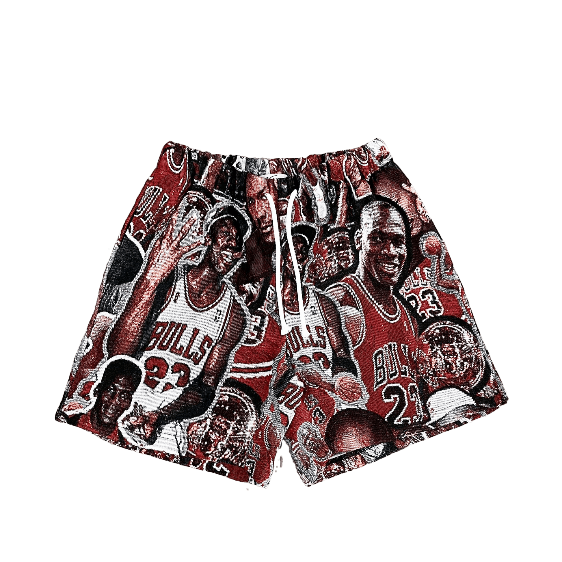NEW MJ COLLECTION TAPESTRY SHORTS - RDMCLOTHINGART