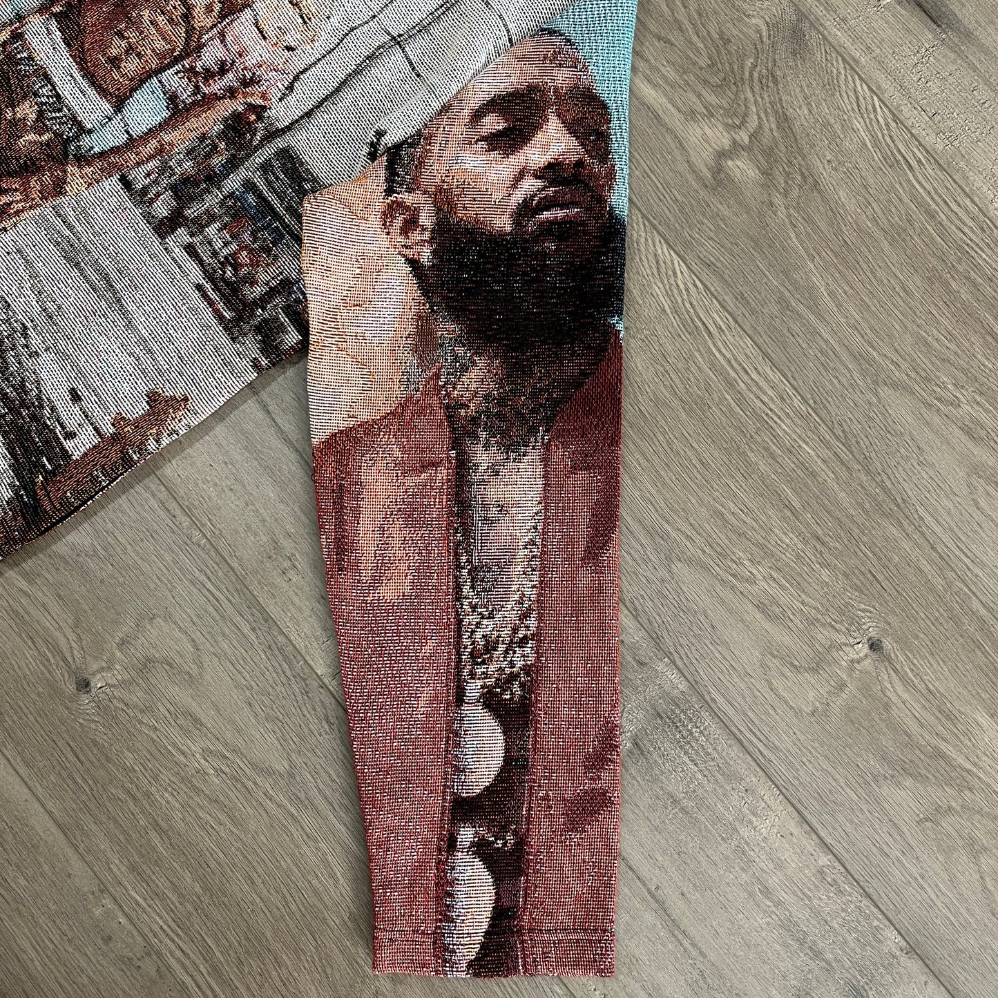 RDMCLOTHINGART tapestry hoodie NIPSEY V3 TAPESTRY JACKET