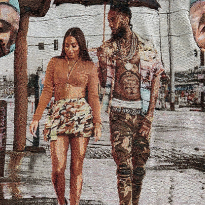 RDMCLOTHINGART tapestry hoodie NIPSEY V3 TAPESTRY JACKET