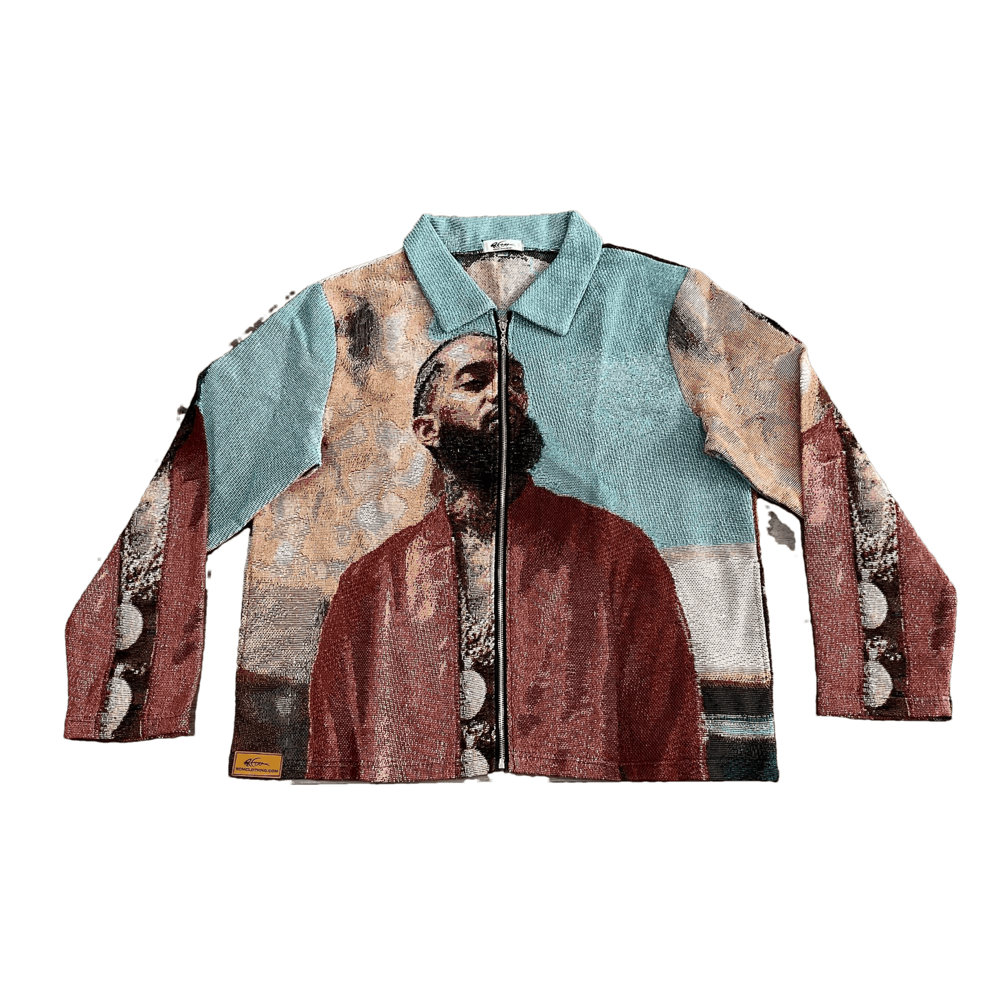 RDMCLOTHINGART tapestry hoodie NIPSEY V3 TAPESTRY JACKET