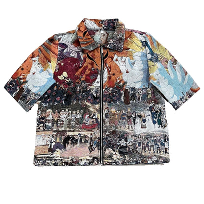 RDMCLOTHINGART tapestry hoodie NT TAPESTRY TEE