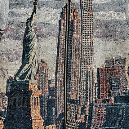 NY CITY TAPESTRY COAT - RDMCLOTHINGART