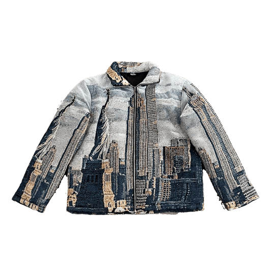 NY CITY TAPESTRY COAT - RDMCLOTHINGART