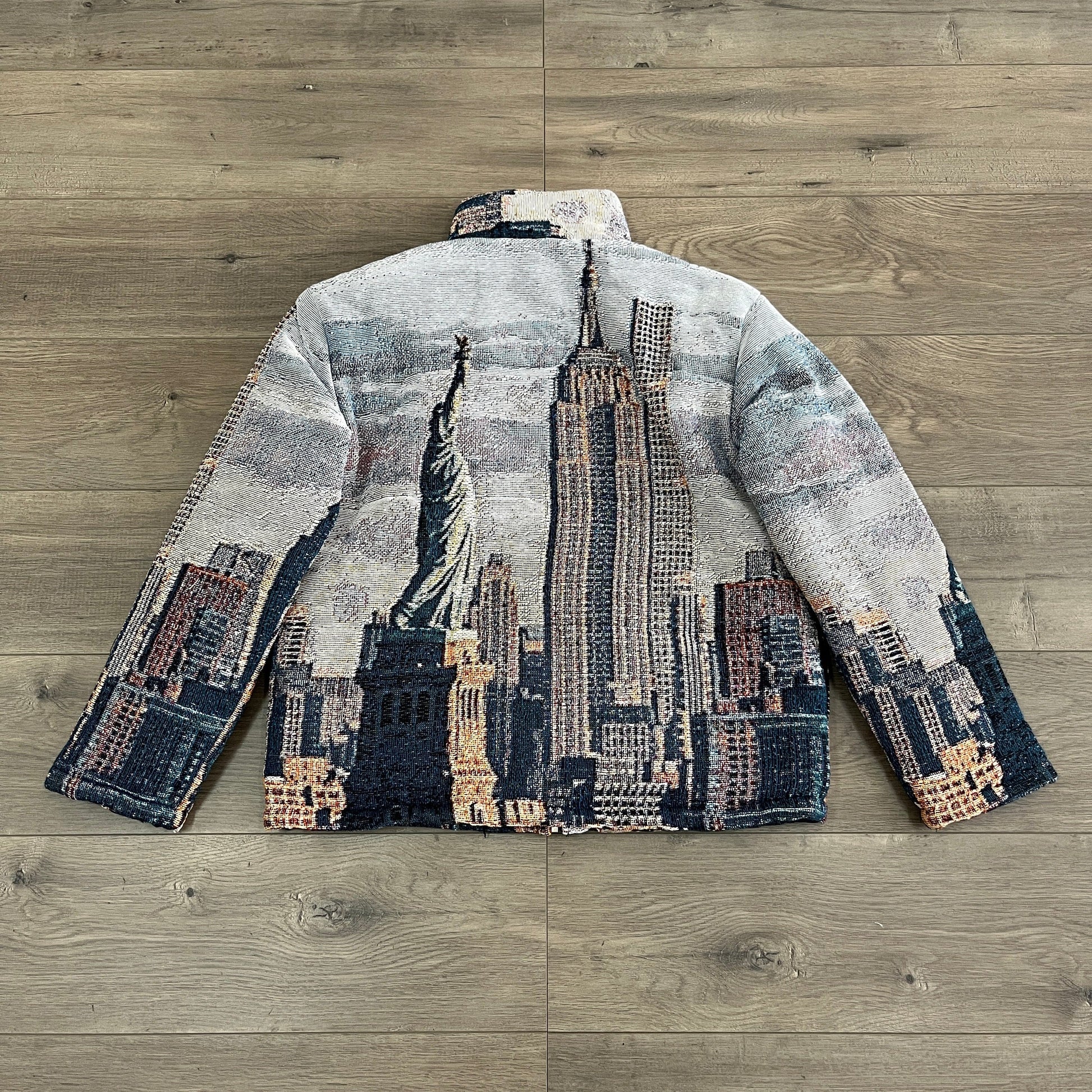 NY CITY TAPESTRY COAT - RDMCLOTHINGART