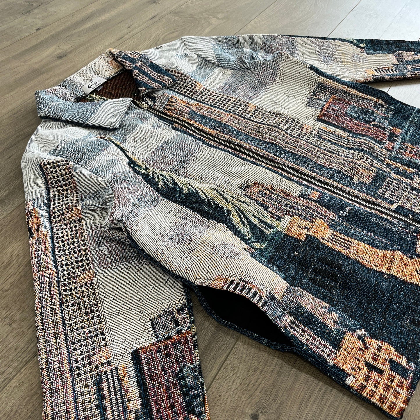 RDMCLOTHINGART tapestry hoodie NY CITY TAPESTRY JACKET