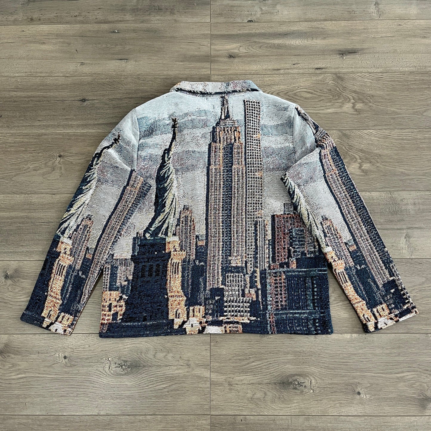 RDMCLOTHINGART tapestry hoodie NY CITY TAPESTRY JACKET