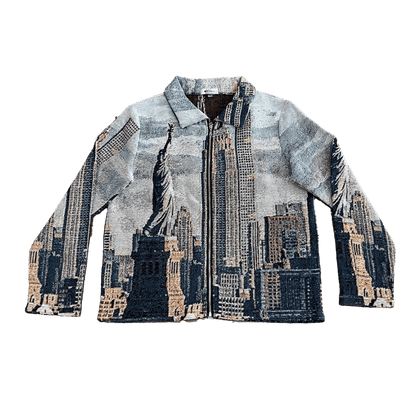 RDMCLOTHINGART tapestry hoodie NY CITY TAPESTRY JACKET