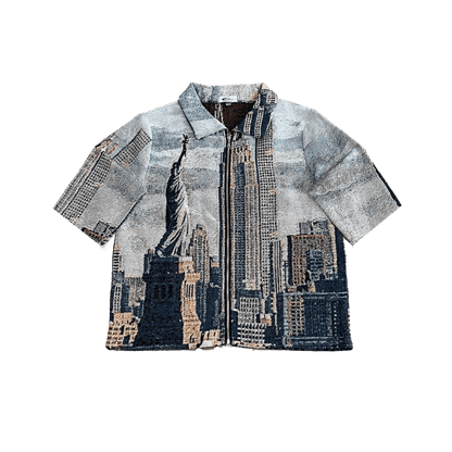 RDMCLOTHINGART tapestry hoodie NY CITY TAPESTRY TEE