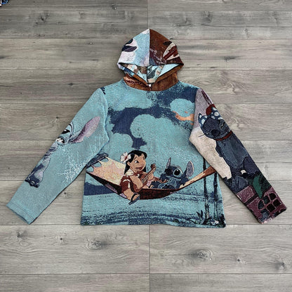 OHANA TAPESTRY HOODIE - RDMCLOTHINGART