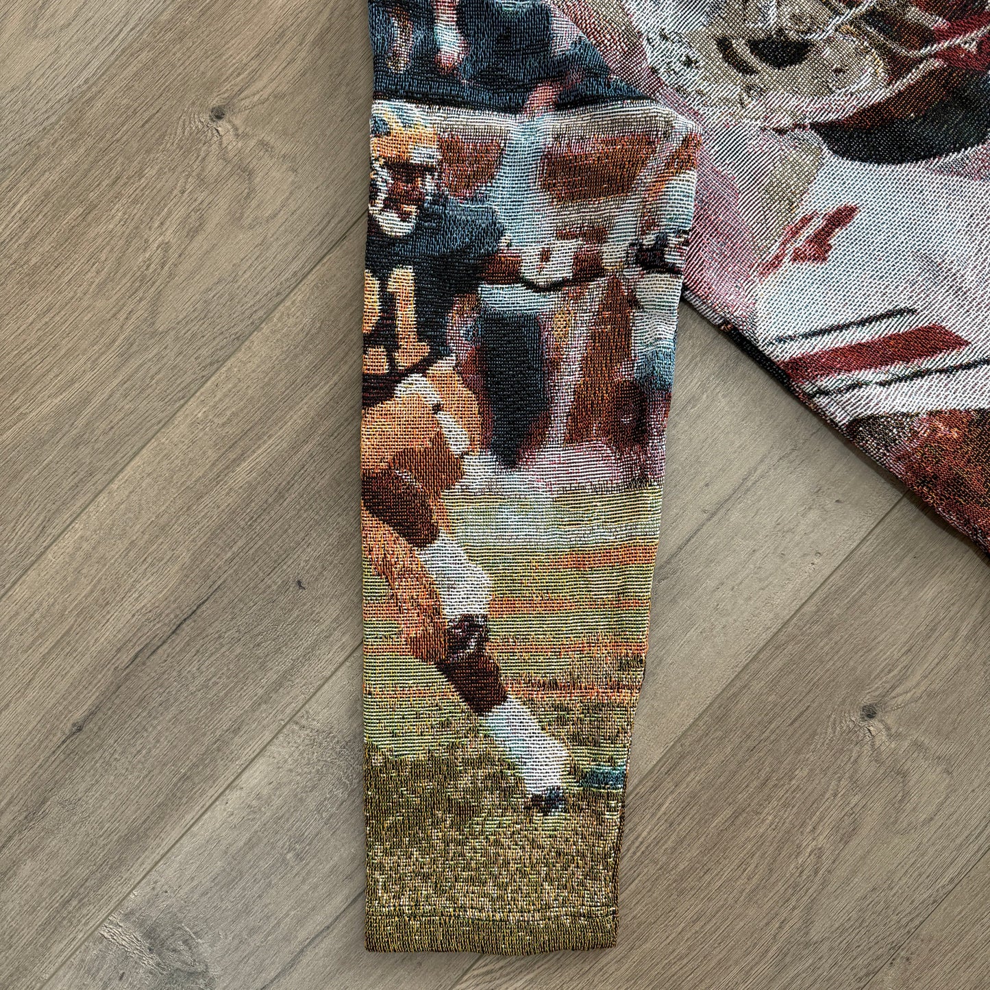 RDMCLOTHINGART tapestry hoodie OHIO VS MICHIGAN TAPESTRY HOODIE