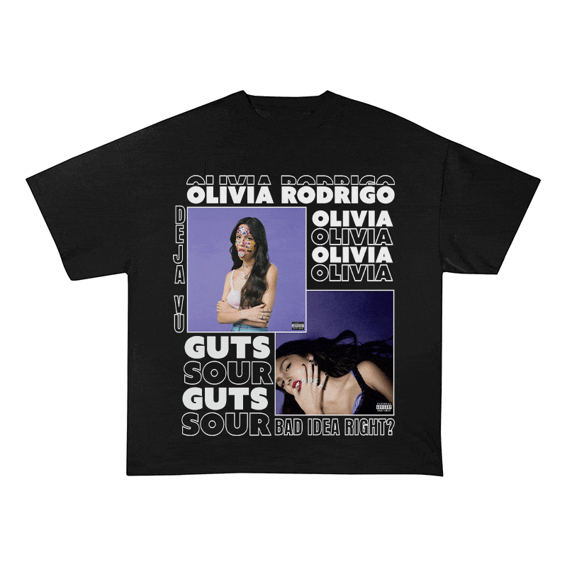 RDMCLOTHINGART tapestry hoodie OLIVIA HEAVY WEIGHT COTTON TEE-9013