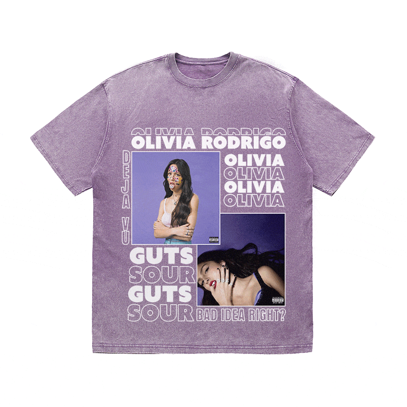 RDMCLOTHINGART tapestry hoodie OLIVIA HEAVY WEIGHT COTTON TEE-9013