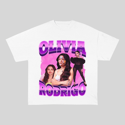 RDMCLOTHINGART tapestry hoodie OLIVIA HEAVY WEIGHT COTTON TEE-9134