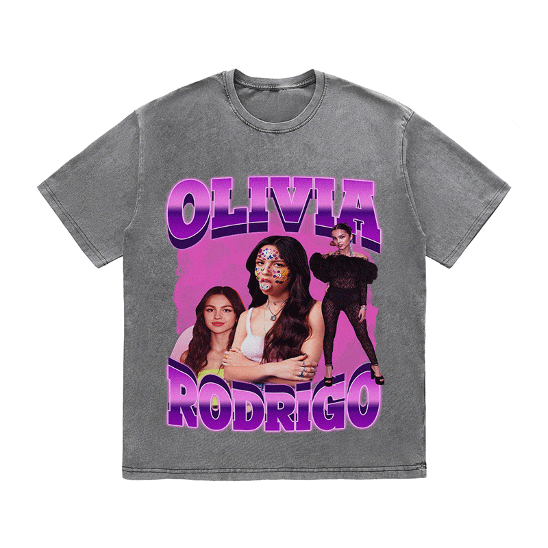 RDMCLOTHINGART tapestry hoodie OLIVIA HEAVY WEIGHT COTTON TEE-9134