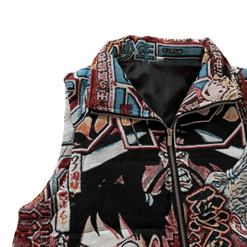 ONE PIECE TAPESTRY VEST - RDMCLOTHINGART