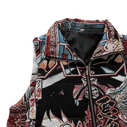 ONE PIECE TAPESTRY VEST - RDMCLOTHINGART