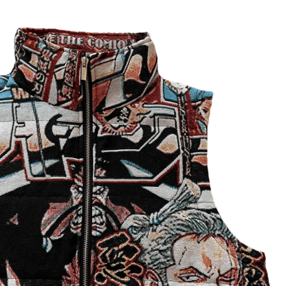 ONE PIECE TAPESTRY VEST - RDMCLOTHINGART