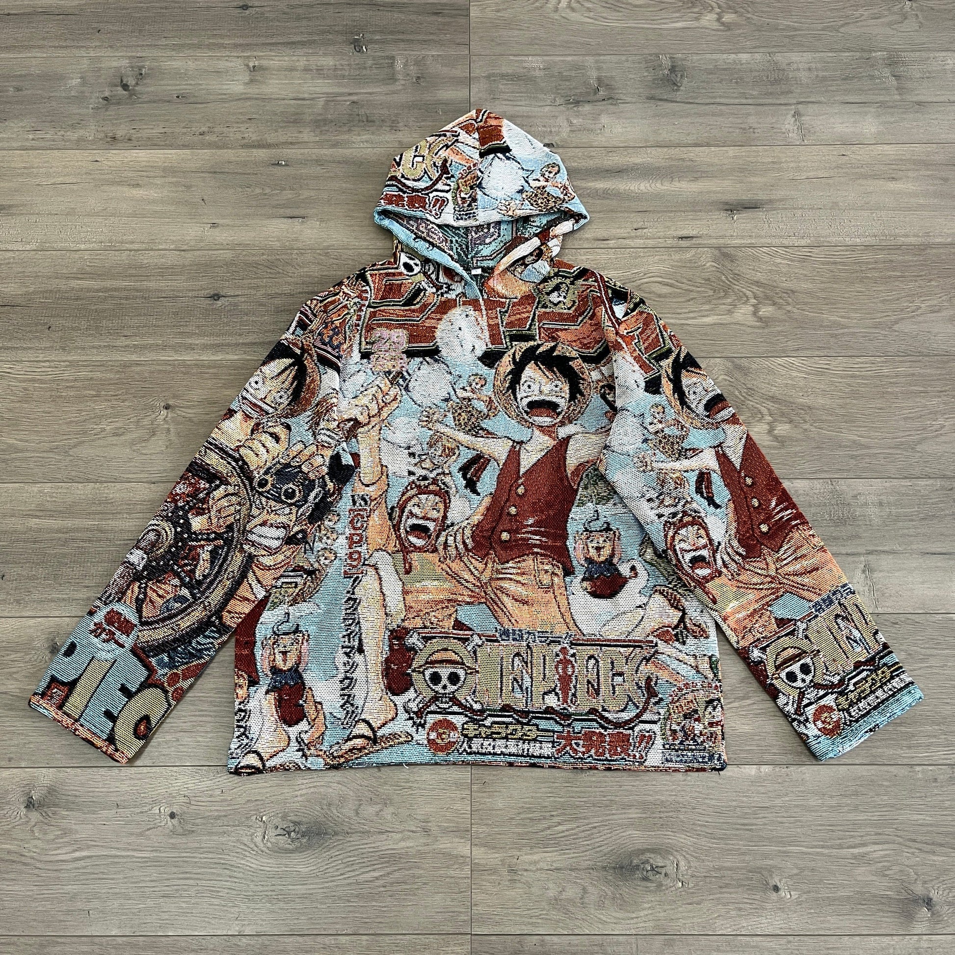 ONE PIECE V2 TAPESTRY HOODIE - RDMCLOTHINGART