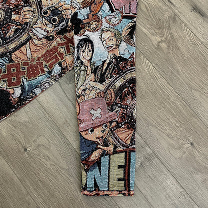 ONE PIECE V2 TAPESTRY HOODIE - RDMCLOTHINGART