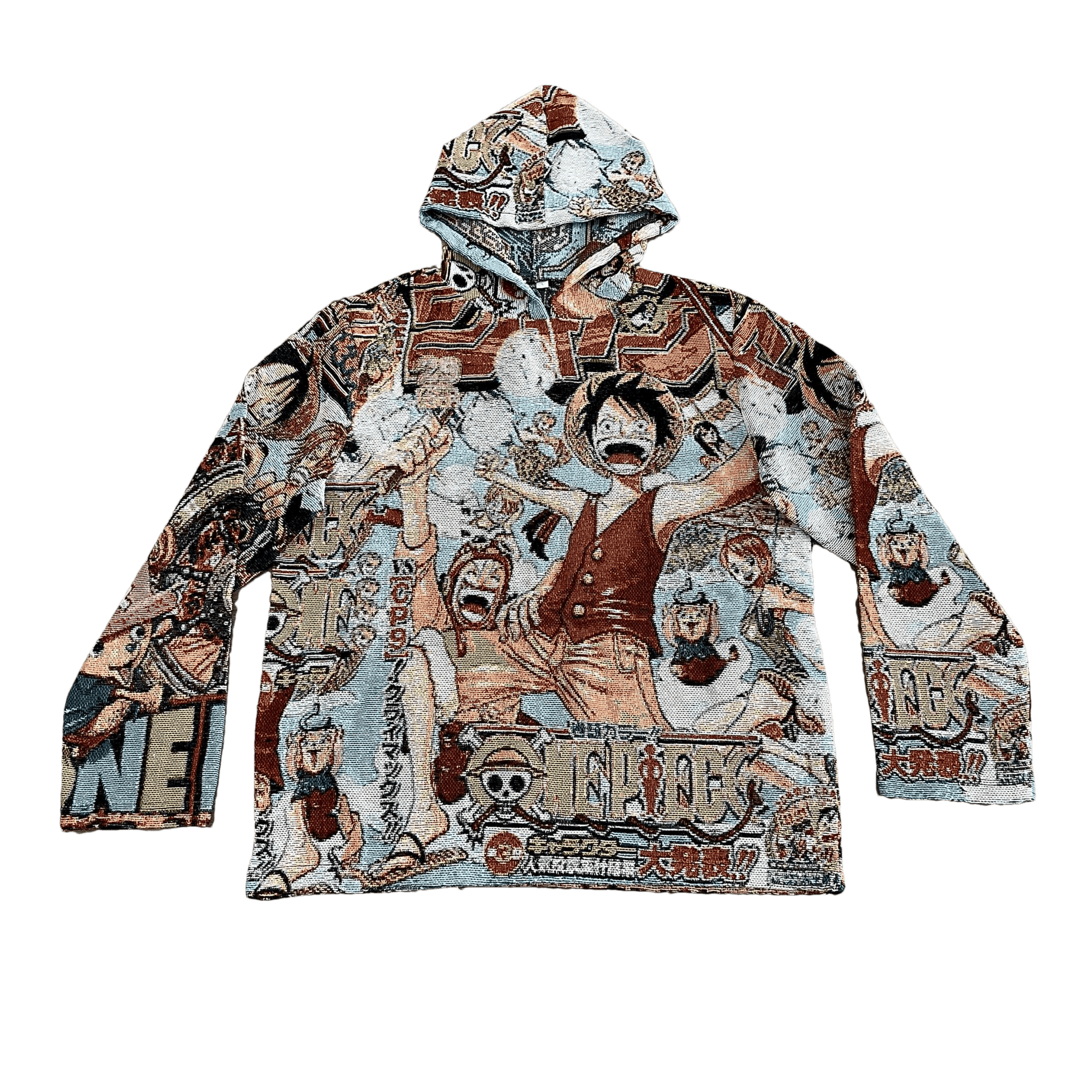 ONE PIECE V2 TAPESTRY HOODIE - RDMCLOTHINGART