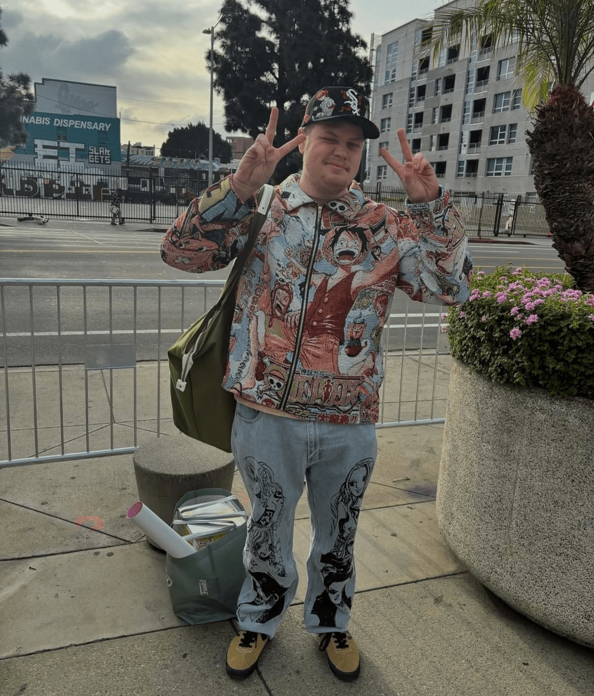 RDMCLOTHINGART tapestry hoodie ONE PIECE V2 TAPESTRY JACKET