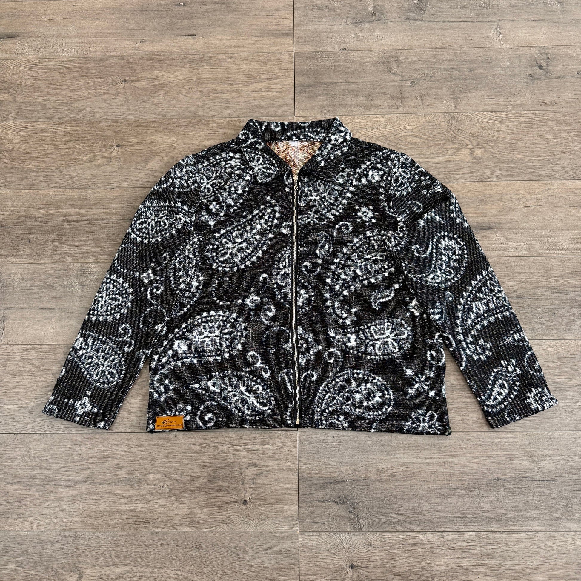 RDMCLOTHINGART tapestry hoodie PAISLEY TAPESTRY JACKET