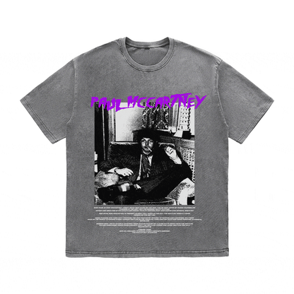 RDMCLOTHINGART tapestry hoodie PAUL MCCARTNEY HEAVY WEIGHT COTTON TEE-8944