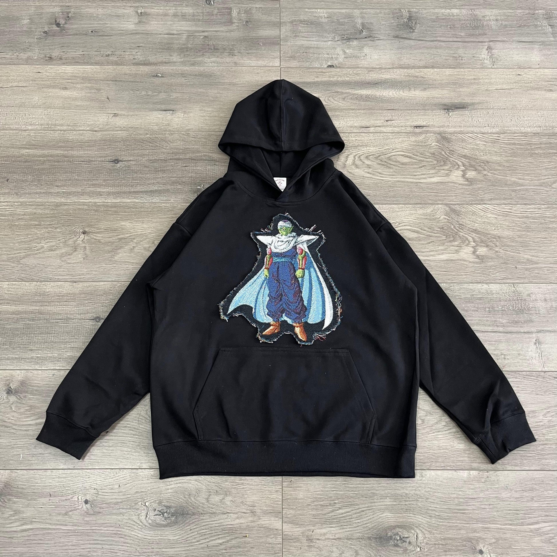 PICCOLO TAPESTRY PATCH HOODIE-9081 - RDMCLOTHINGART