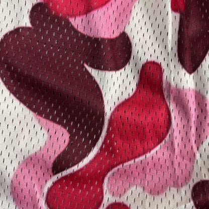 PINK CAMO MESH SHORTS-8698 - RDMCLOTHINGART