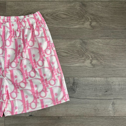 RDMCLOTHINGART tapestry hoodie PINK DC MESH SHORTS-8704