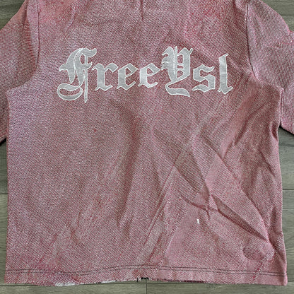 PINK YSL TAPESTRY JACKET - RDMCLOTHINGART