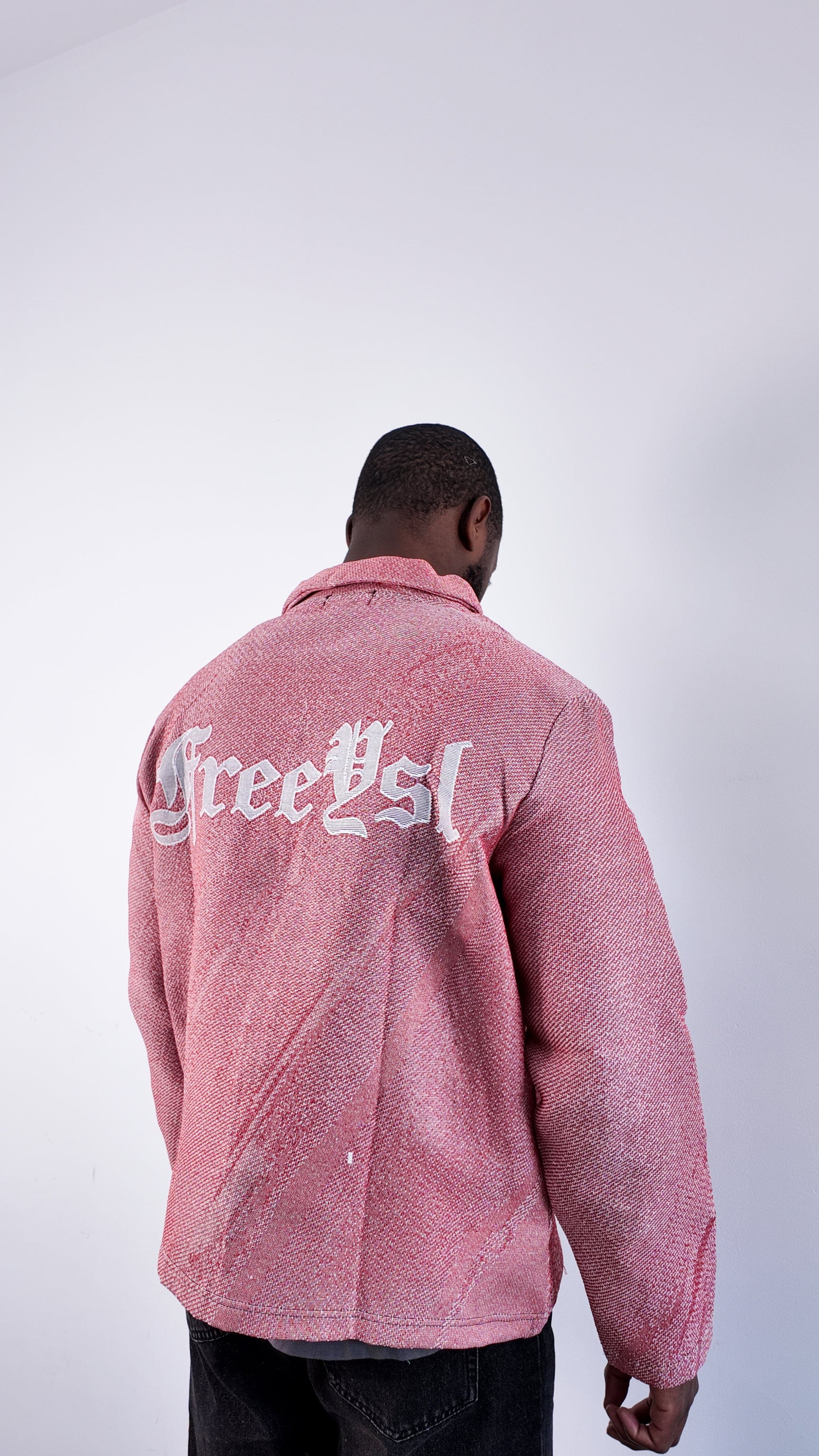 PINK YSL TAPESTRY JACKET - RDMCLOTHINGART