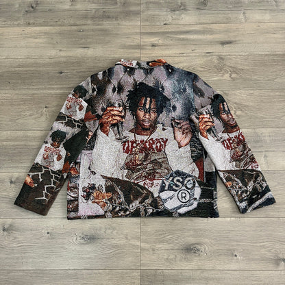 RDMCLOTHINGART tapestry hoodie PLAYBOI TAPESTRY JACKET