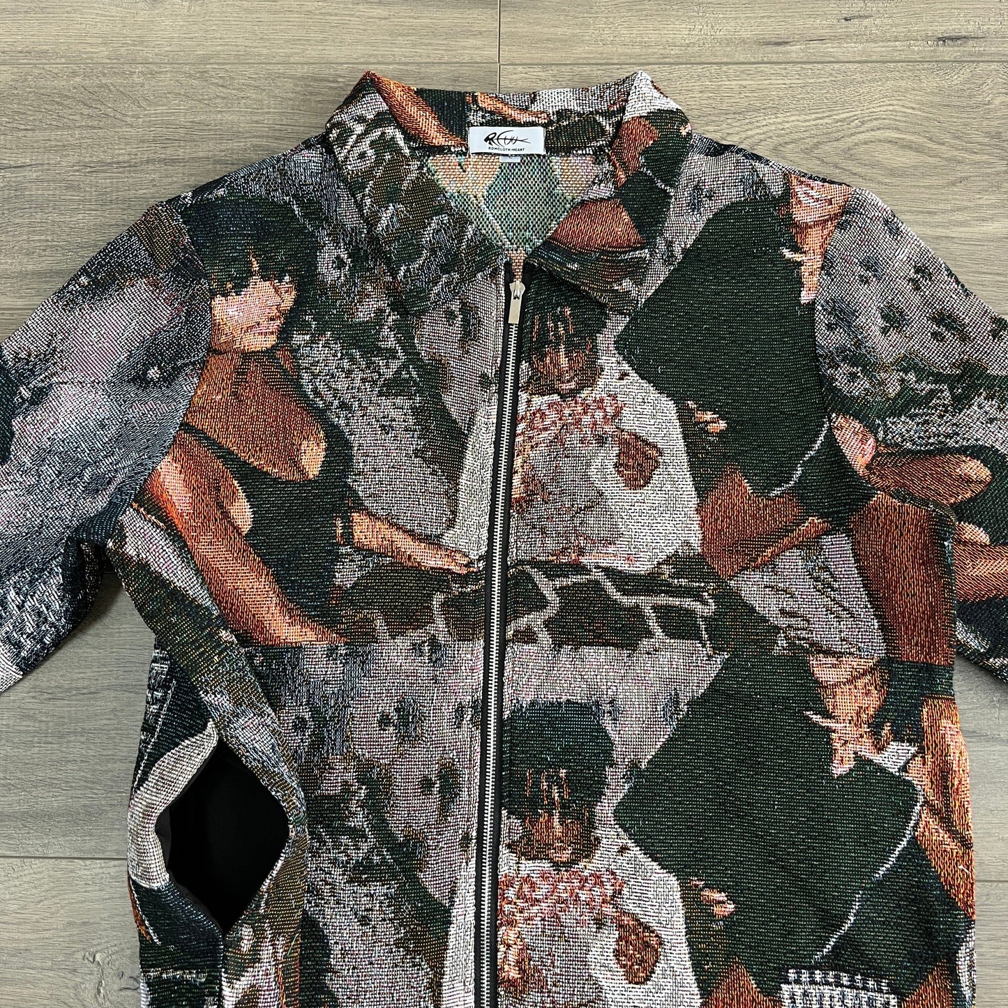 RDMCLOTHINGART tapestry hoodie PLAYBOI TAPESTRY JACKET
