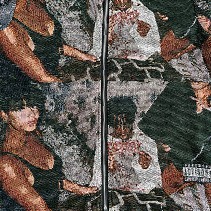 RDMCLOTHINGART tapestry hoodie PLAYBOI TAPESTRY JACKET